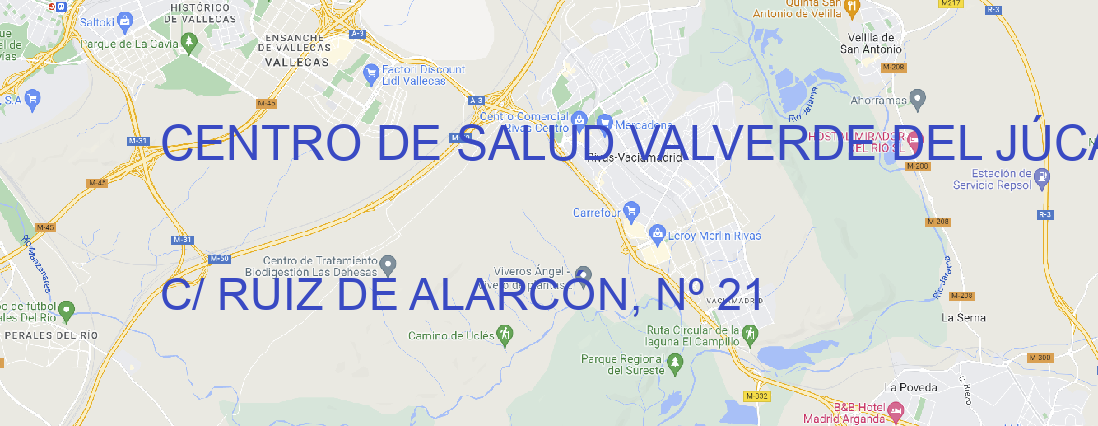 Oficina CENTRO DE SALUD VALVERDE DEL JÚCAR Valverde de Júcar